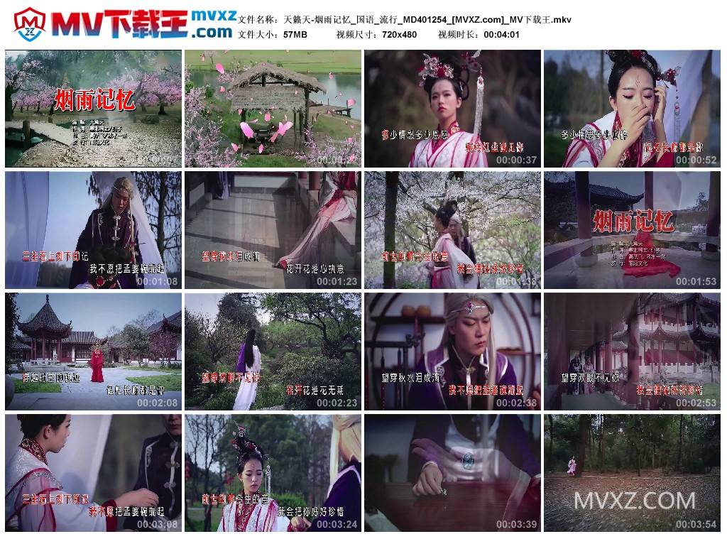 天籁天-烟雨记忆_国语_流行_MD401254
